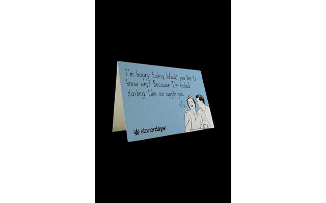Stonerdays Baked Like An Apple Pie Hemp Cards