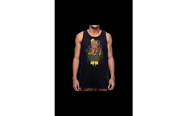 Stonerdays Bear On Vacation Tank Top