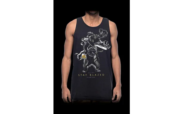 Stonerdays Stay Blazed Bear Tank Top