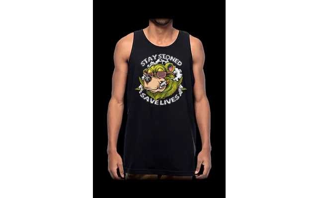 Stonerdays Stay Stoned Save Lives Tank Top