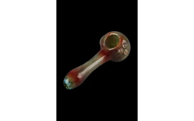 Streaked Spoon Pipe - River Rock