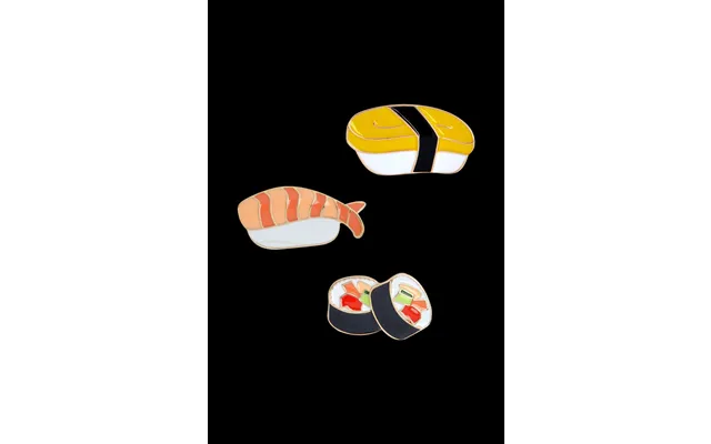 Sushi Enamel Pin - 3 Pack