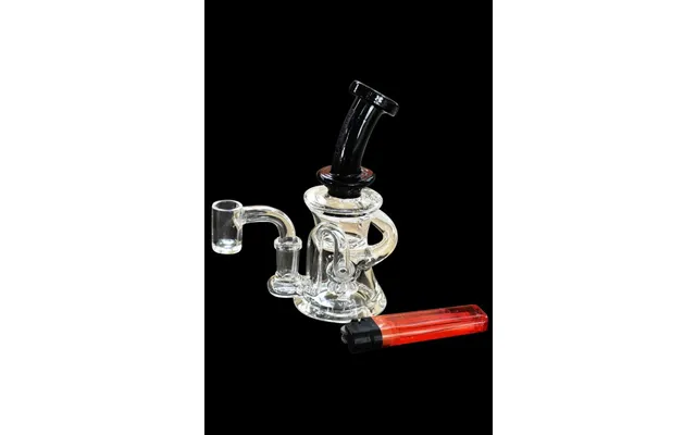 The Heart Of Glass Pulsar Mini Recycler Rig