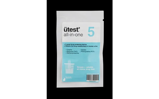 Utest 5 Panel Drug Screen Test - Thc Coc Meth Opi Pcp