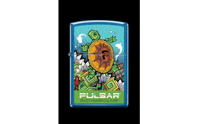 Zippo Lighter - Pulsar Psychedelic Turtle