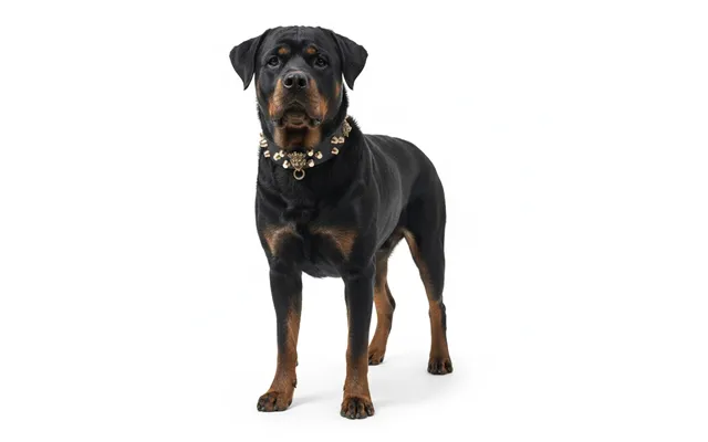 Guardian Kings Studded Collar For Rottweiler - S
