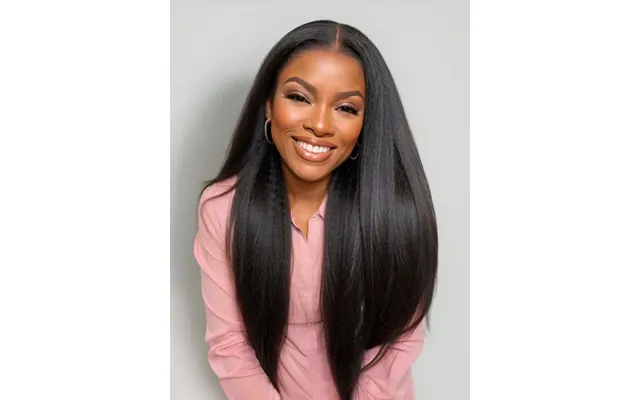 Flash Deal Sunber Hair Kinky Straight Easicontour V Part Glueless Wigs 150% 180% Density Human Hair With Invisi Drawstri