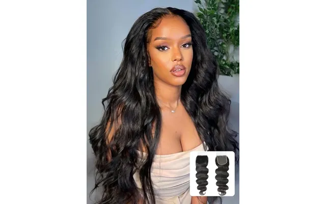 Sunber Hair 1 Pc 5x5 Hd Lace Closure Body Wave Hair Deep Parting Transparent Lace Closure Invisible Knots Human Hair Clo