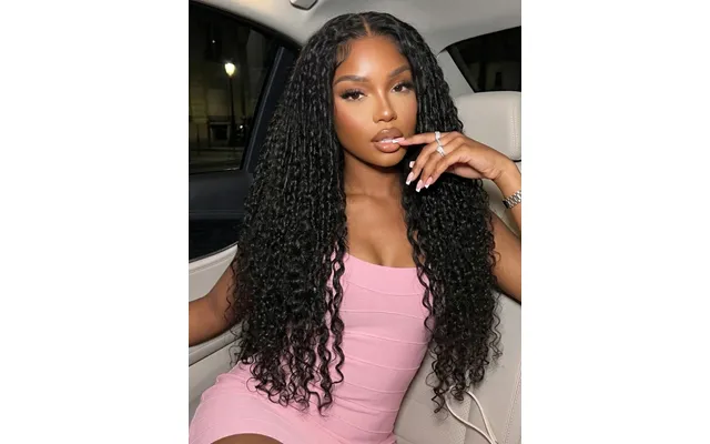 Sunber Hair 7x5 Pre Cut Mixed Spiral Curl Texture Lace Wig With Defined Finger Coils - 7x5 Pre Cut-- No Slip Cap 16