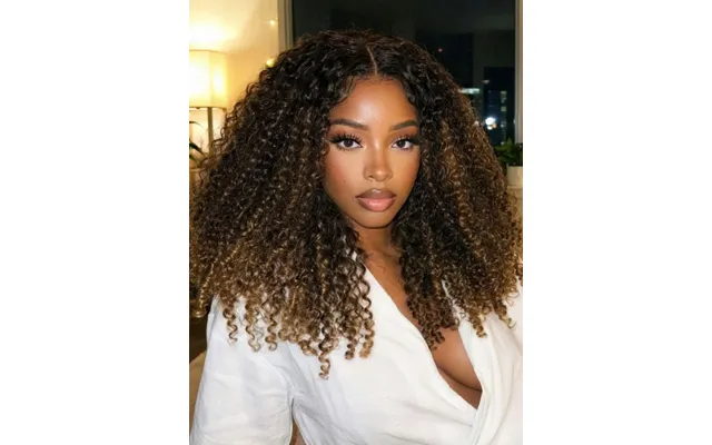 Sunber Hair Full Finger Coils 7x5 Bye Bye Knots Chestnut Brown Lace Wig With Spiral Curls Water Curly Twist Out At The E