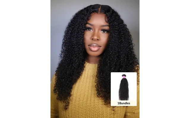 Sunber Hair Hair 1 Bundle Kinky Curly Weaves-100% Human Hair - 10 Inches