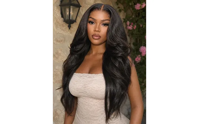 Sunber Hair Layered Yaki Straight 7x5 Pre Cut Lace With Invisi Drawstring - 7x5 Bye Bye Knots 16