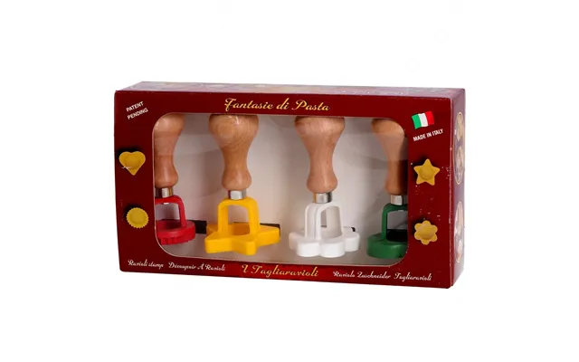Box Of 4 Food Safe Pom Plastic Ravioli Cutters