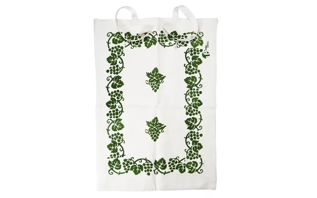 Case For Pastry Board In Cotton-linen With Green Romagna Prints