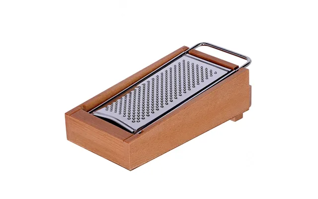 Cheese Grater With Wood Storage Box