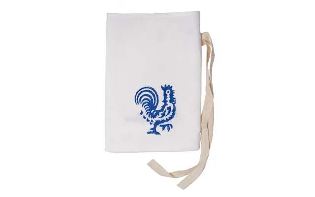 Cotton-linen Bag With Blue Romagna Prints. Measures 10x25 Cm