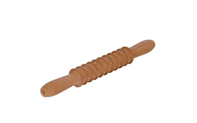 Cutter Rolling Pin In Beech Wood For Pappardelle. Length Cm 32