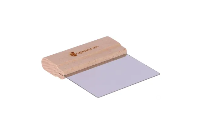 Spatula For Cleaning Boards With Steel Blade Of 116 Mm And Wood Handle