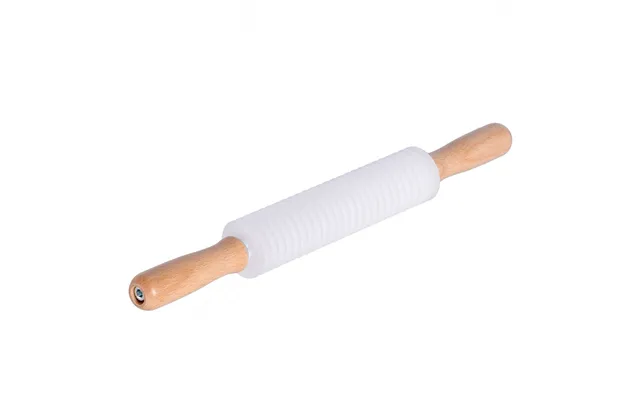 Wooden Rolling Pastry Cutter With 26 Smooth Blades For Making Spaghettoni