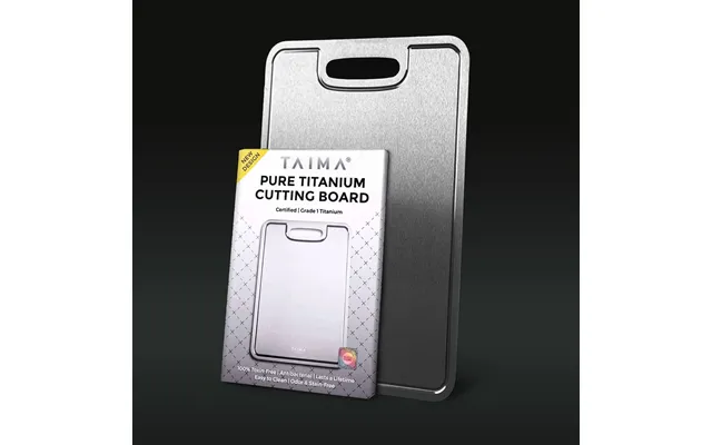 Certified Taima Pure Titanium Cutting Board - V2 Updated Design