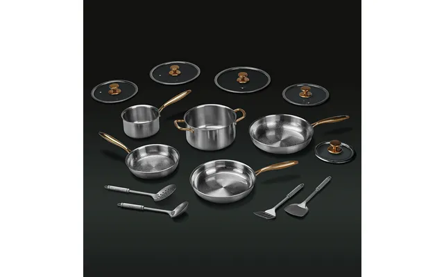 Complete Classic Titanium Cookware Set 14 Piece
