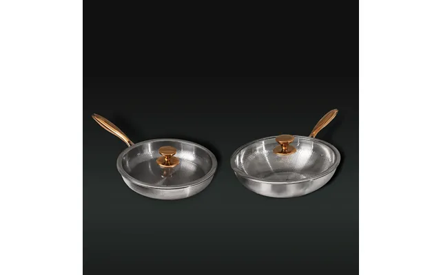 Pure Titanium Classic & Wok Pan 4 Piece