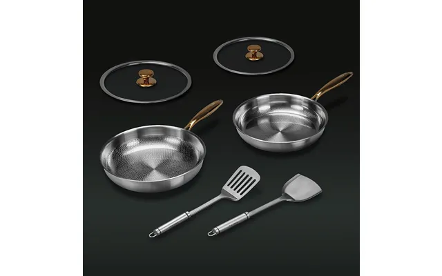 Pure Titanium Pan Everyday Duo Set 6 Piece - Special Offer