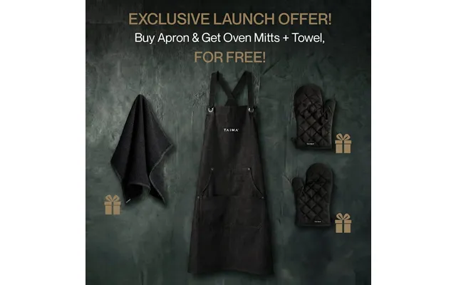 Taima Signature Apron Bundle Limited Launch Offer