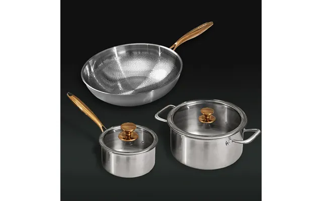 Taima Titanium 6-piece Signature Cookware Set