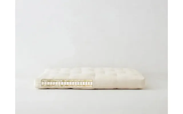 Eco Pure Wool Futon Mattress - 8 Inch Chemical Free Wool Futon Mattress Medium Firm With 2 Dunlop Latex