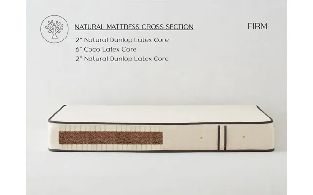Full Double Coconut Mattress Firm - Cocomat By The Futon Shop