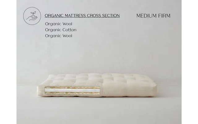 Pure Rest Wool Wrapped Organic Cotton Futon Mattress - By The Futon Shop-cal King-organic Wool