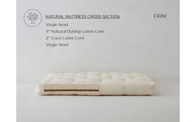 Twin X Long Coconut Bed Mattress Firm - Coco Support By The Futon Shop