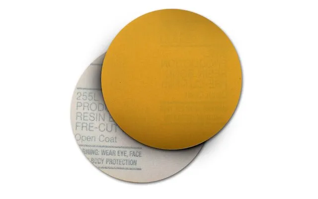 3m 01062 Sanding Disc Hookit Used For Sanding And Finishing Gold Aluminum Oxide 5 In Diameter Film Backing P220 Grit Hoo
