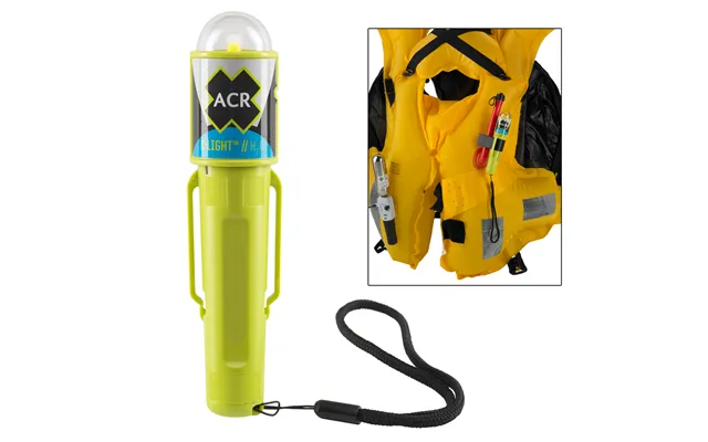 Acr 3962.1 C-light H20 - Water Activated Led Pfd Vest Light With Clip