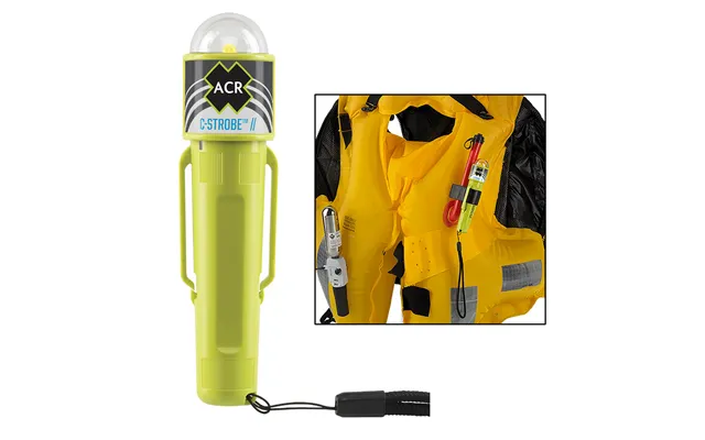 Acr 3965.1 C-strobe-manual Activated Led Pfd Emergency Strobe With Clip