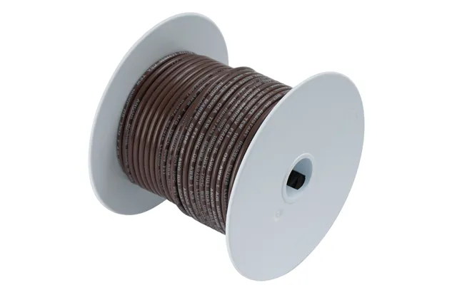 Ancor 102210 Brown 16 Awg Tinned Copper Wire - 100