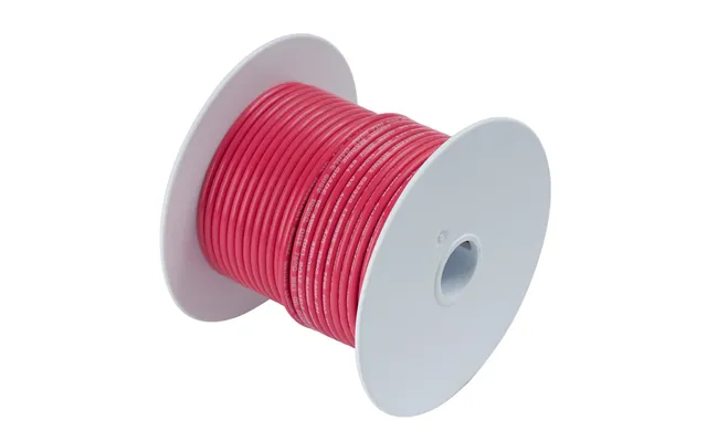 Ancor 112525 Red 6 Awg Tinned Copper Wire - 250