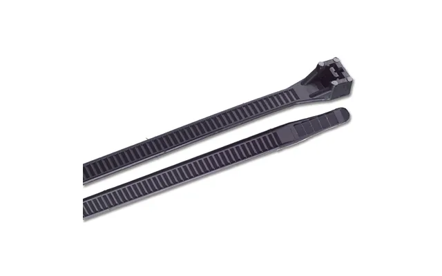 Ancor 199217 17 Inch Uv Black Heavy Duty Cable Zip Ties - 10 Pack