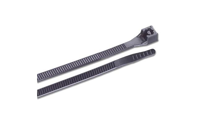 Ancor 199249 6 Inch Uv Black Standard Cable Zip Ties - 100 Pack