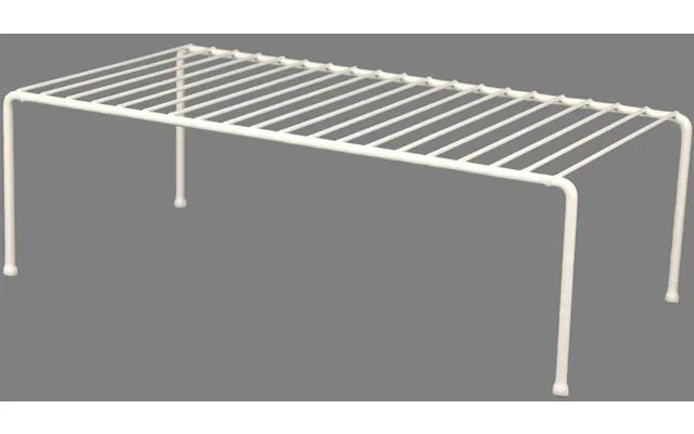 Ap Products 004710 Jumbo Helper Shelf Used In Pantry To Maximize Storage Space Polyethylene Coated Steel Shelf Jumbo Whi
