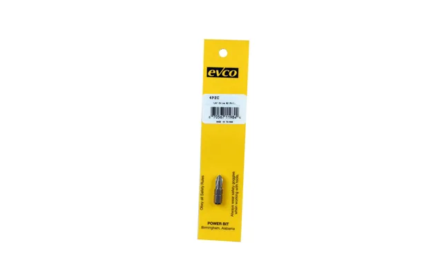 Ap Products 009-4p2c Phillips Insert Bit 1 4 2 Point Size 1 4 In X 1 In Bit Size Phillips Power Bit Carded
