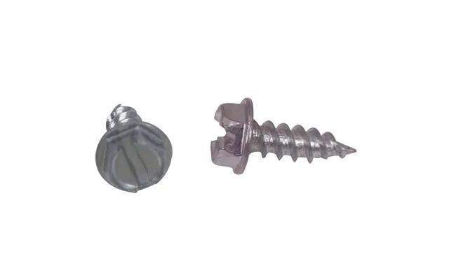 Ap Products 012-tr50 8 X 1 50pk 1ft Screws Self Tapping Sheet Metal Screw 8 X 1 In Length Unslotted Hex Washer Head Pack