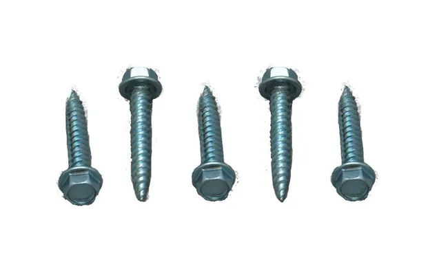 Ap Products 012-tr500 8 X 1 500pk 1ft Screws Self Tapping Sheet Metal Screw 8 X 1 In Length Unslotted Hex Washer Head Pa