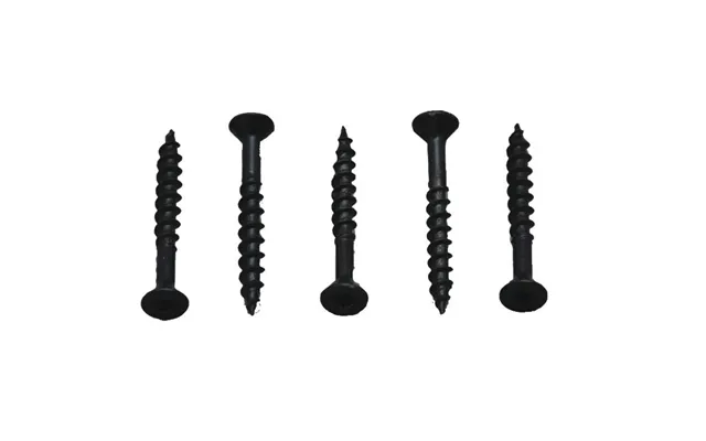Ap Products 012fsq25bl 012-fsq25 Bl 8 X 2 Black Flat Head Screws - 2 Inch Pack Of 25