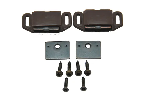 Ap Products 013-012 Door Catch Use With Rv Or Trailer To Hold Door Securely Open Concealed Magnetic Catch Side Mount Bro