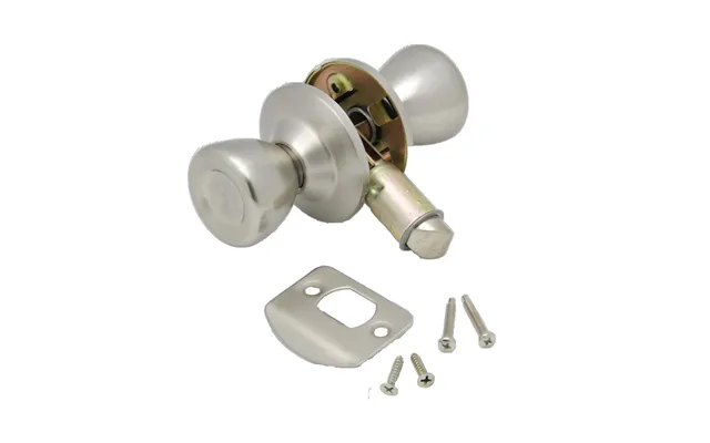 Ap Products 013-203-ss Entry Door Handle Knob Style Handle For Rv Interior Passage Door Used As Either 3 8 In Or 2-3 4 I
