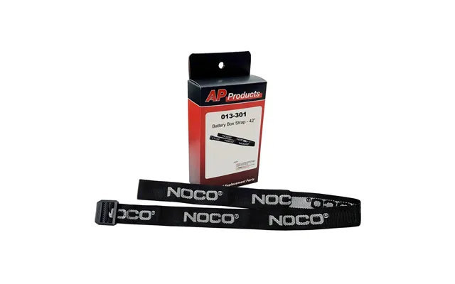 Ap Products 013-301 Battery Box Strap 48 Inch Replacement Strap For Noco Battery Box 42 In Length Black Single