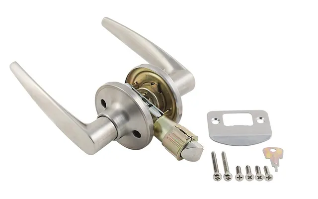 Ap Products 013230ss Lever Passage Lock-stainless Steel Lever Style Handle For Rv Interior Passage Door Used As 2-3 8 In