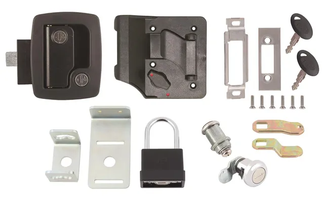 Ap Products 0136202 Keyd A Like Lock Kit 2 - Paddle Style Handle Keyed-a-like Premium Lock Kit To Operate Entry Doors Ba
